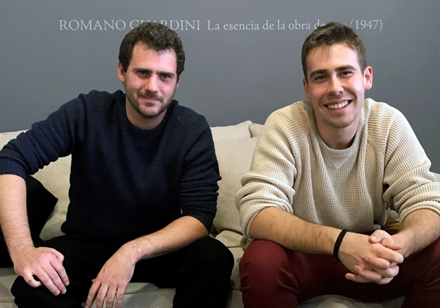 De izquierda a derecha: Alex Boserman y Francisco Barrio.